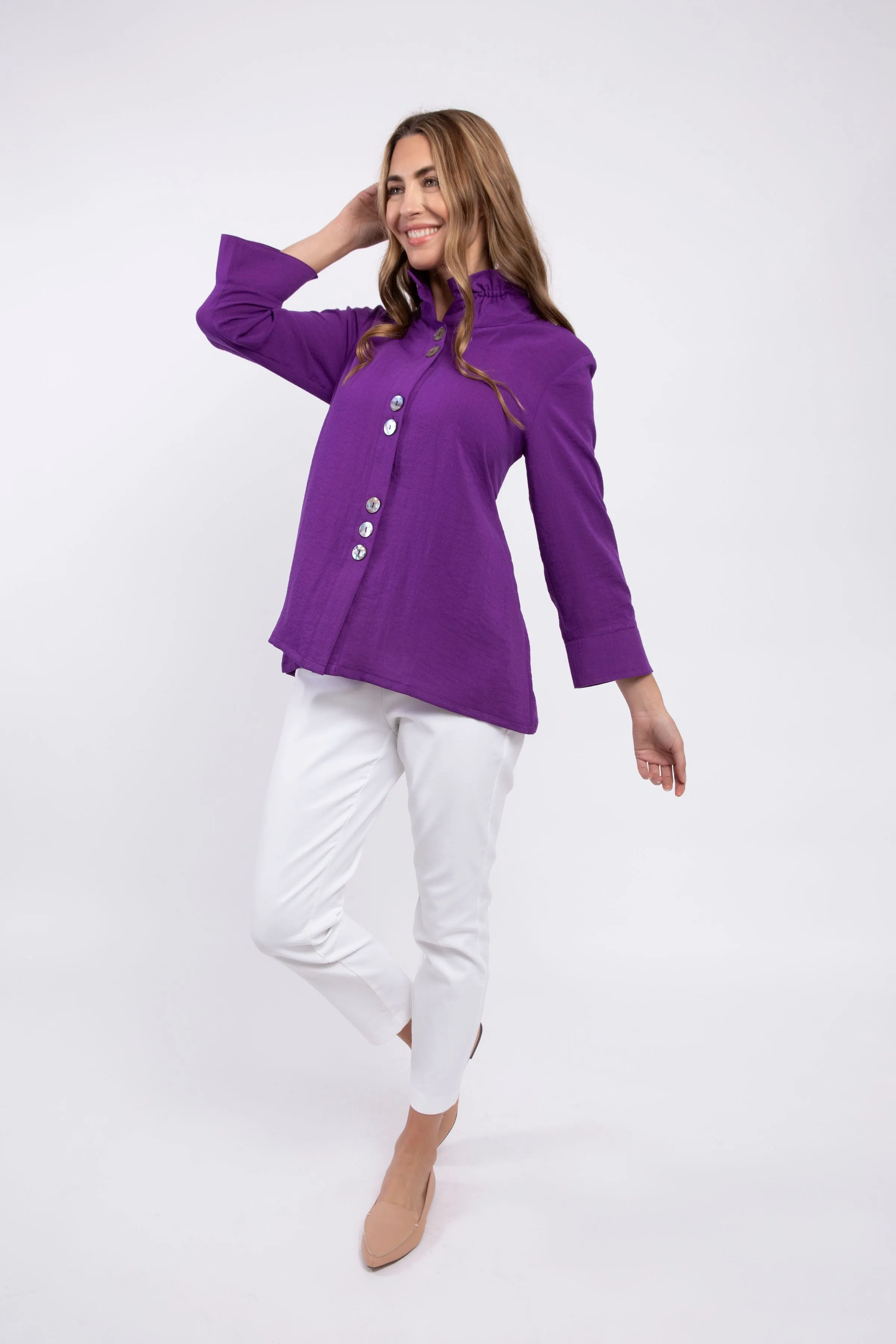 AA327 - Elsie Linen Jacket