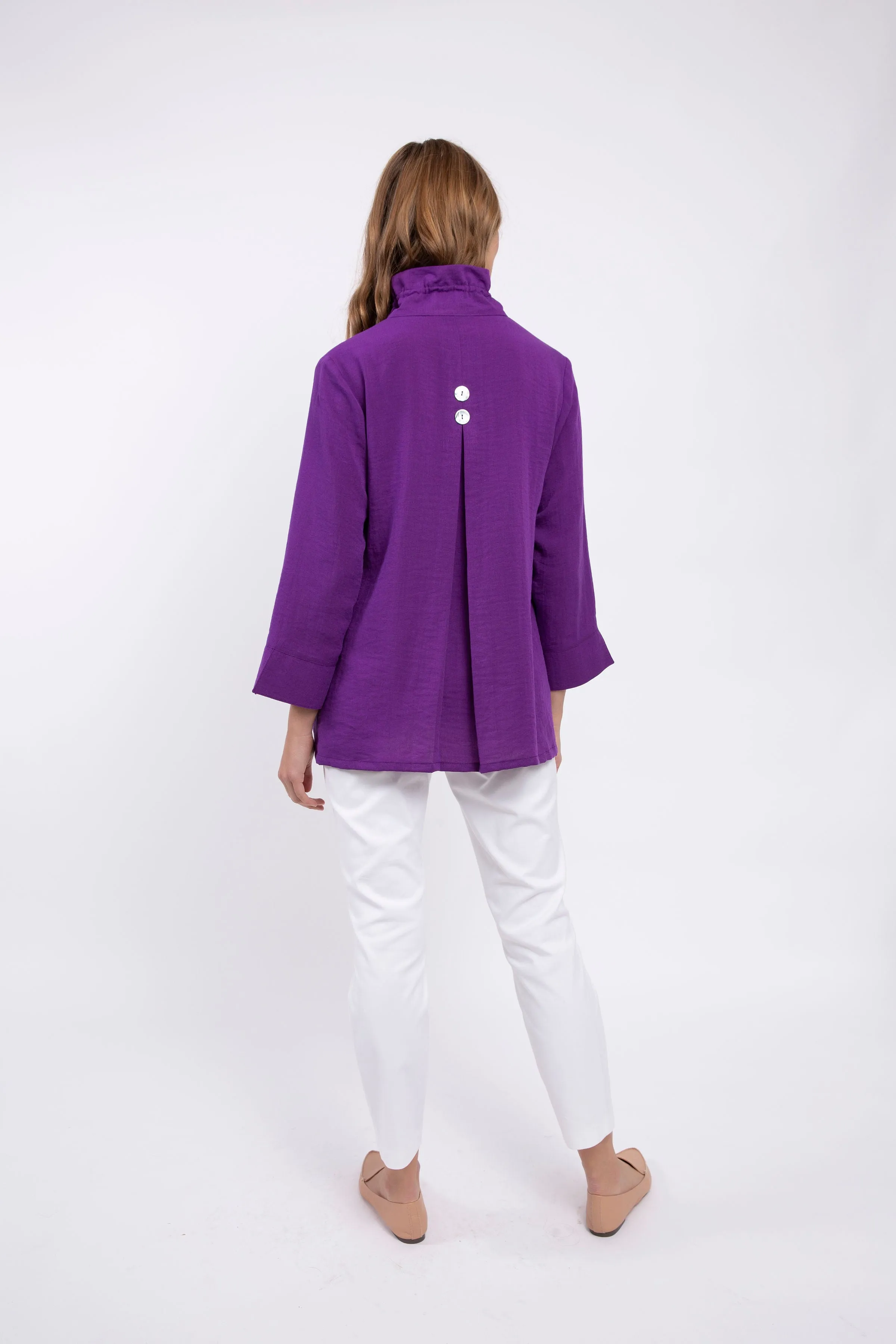 AA327 - Elsie Linen Jacket