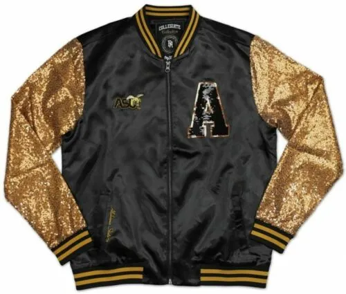 Alabama State University Sequins Satin Jacket