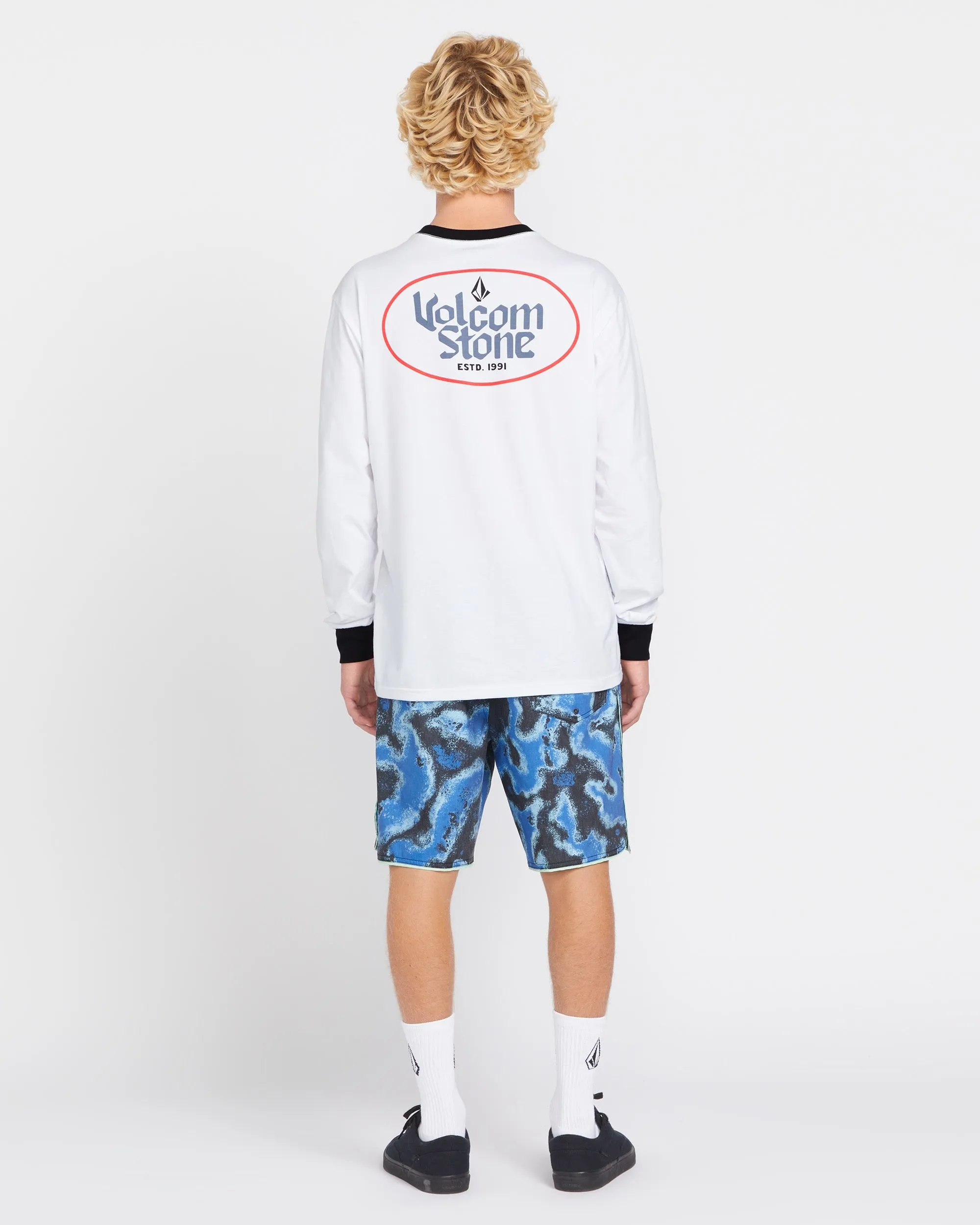 Barnacle Sponge Stoney Trunks - Patriot Blue