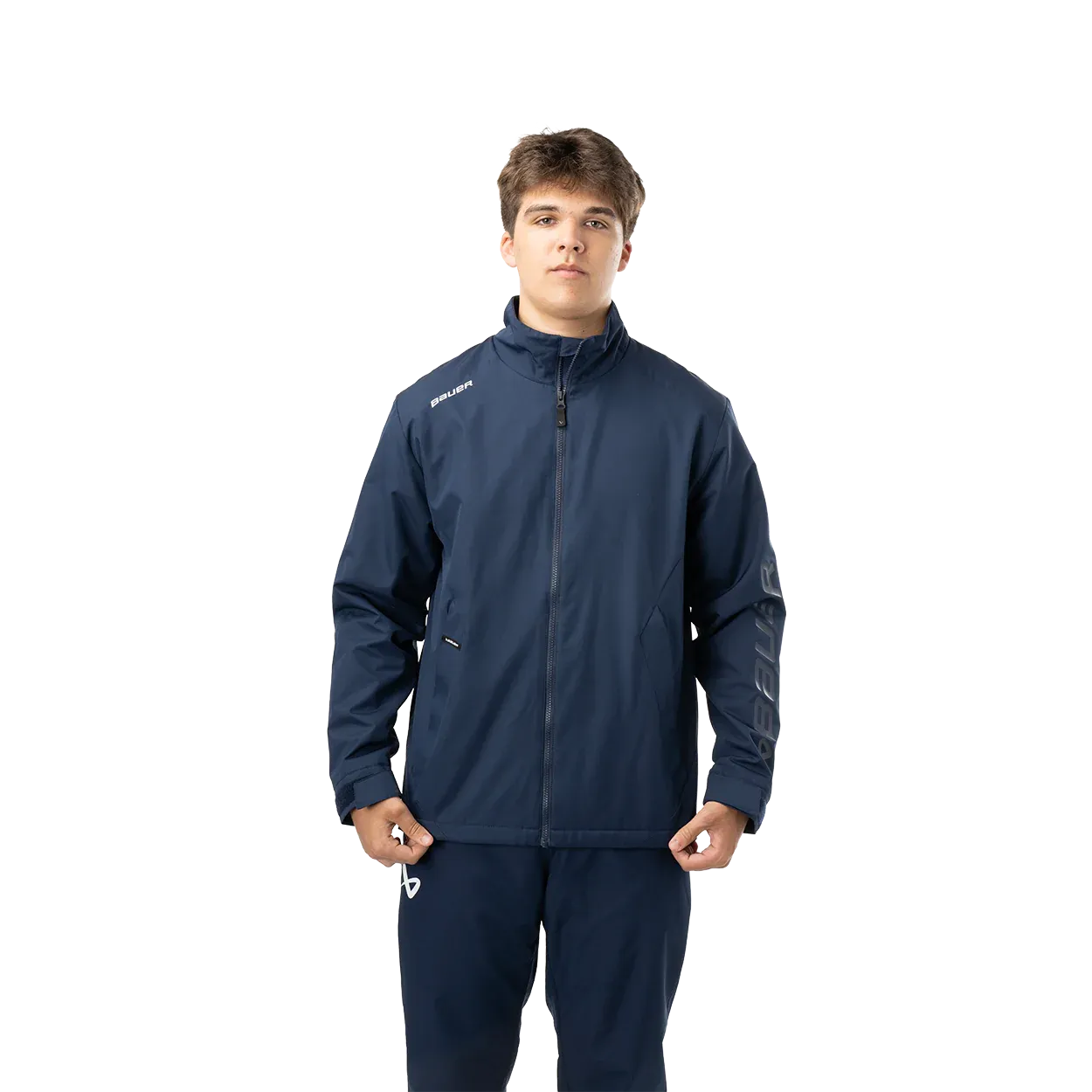 BAUER S24 TEAM LIGHTWEIGHT JACKET SR-NAVY