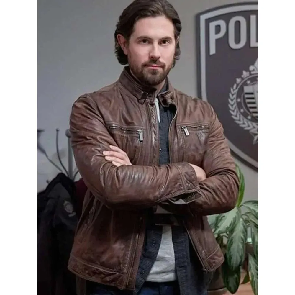 Beeks Chris Mcnally Leather Jacket