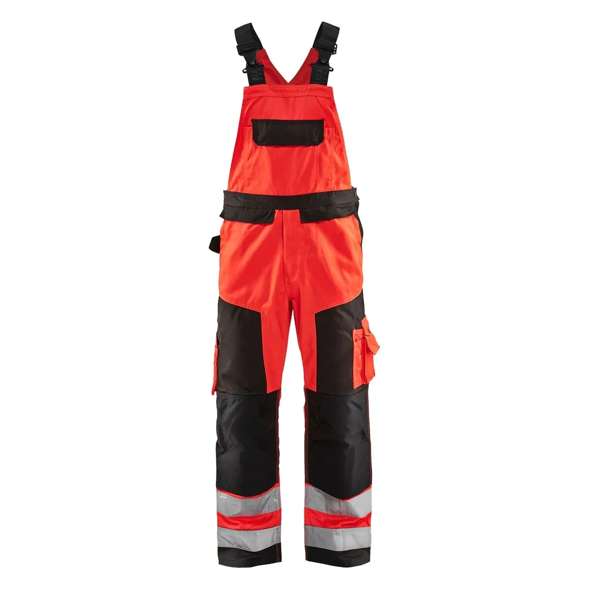 Bib&#x20;Trouser&#x20;2660&#x20;High&#x20;Vis&#x20;Oranje&#x2F;Marine&#x20;-&#x20;Bl&#xE5;kl&#xE4;der