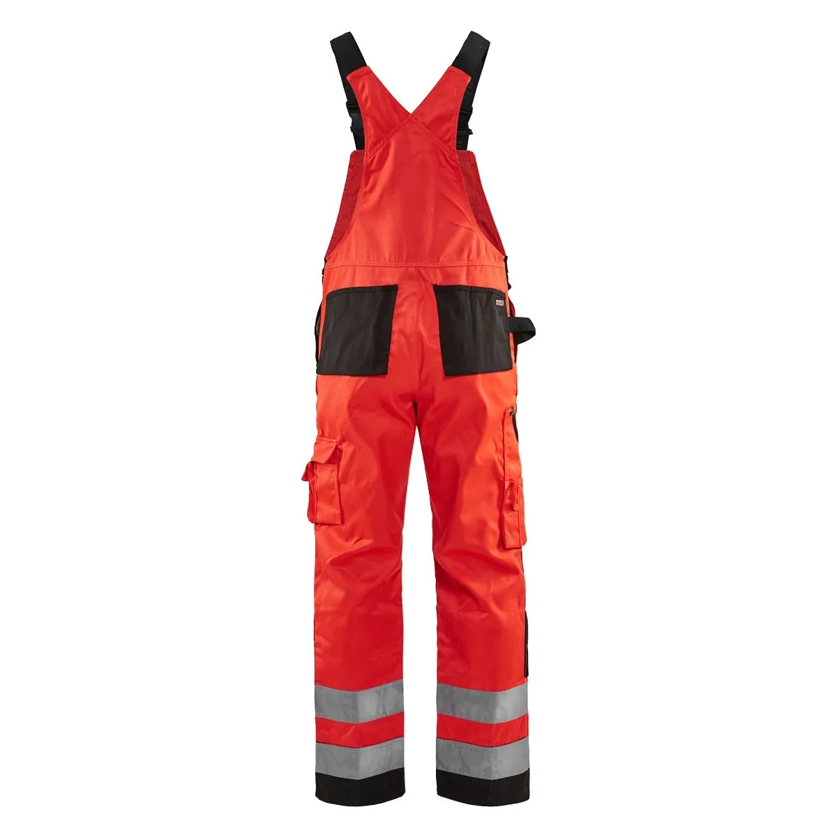 Bib&#x20;Trouser&#x20;2660&#x20;High&#x20;Vis&#x20;Oranje&#x2F;Marine&#x20;-&#x20;Bl&#xE5;kl&#xE4;der