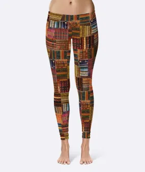 Book Spines  Leggings