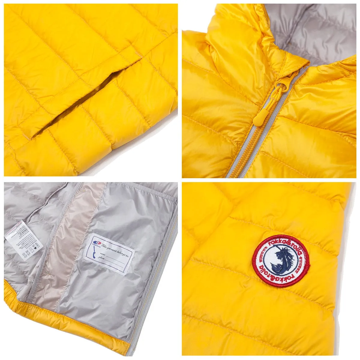 Boys' Ultra Light Packable Down Puffer Jacket