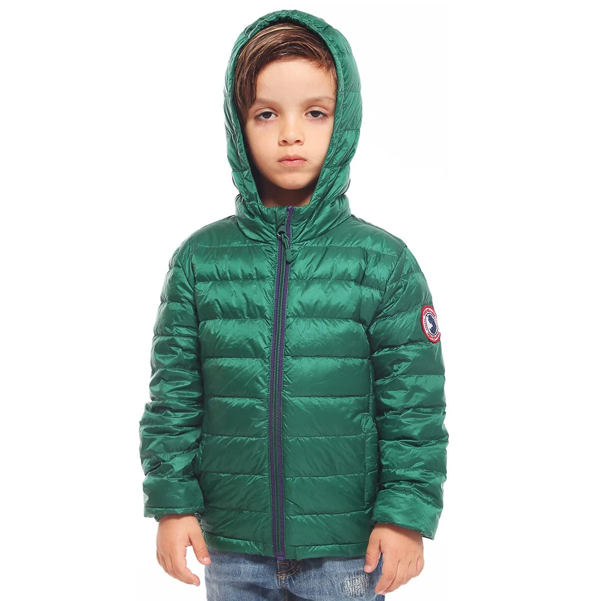 Boys' Ultra Light Packable Down Puffer Jacket