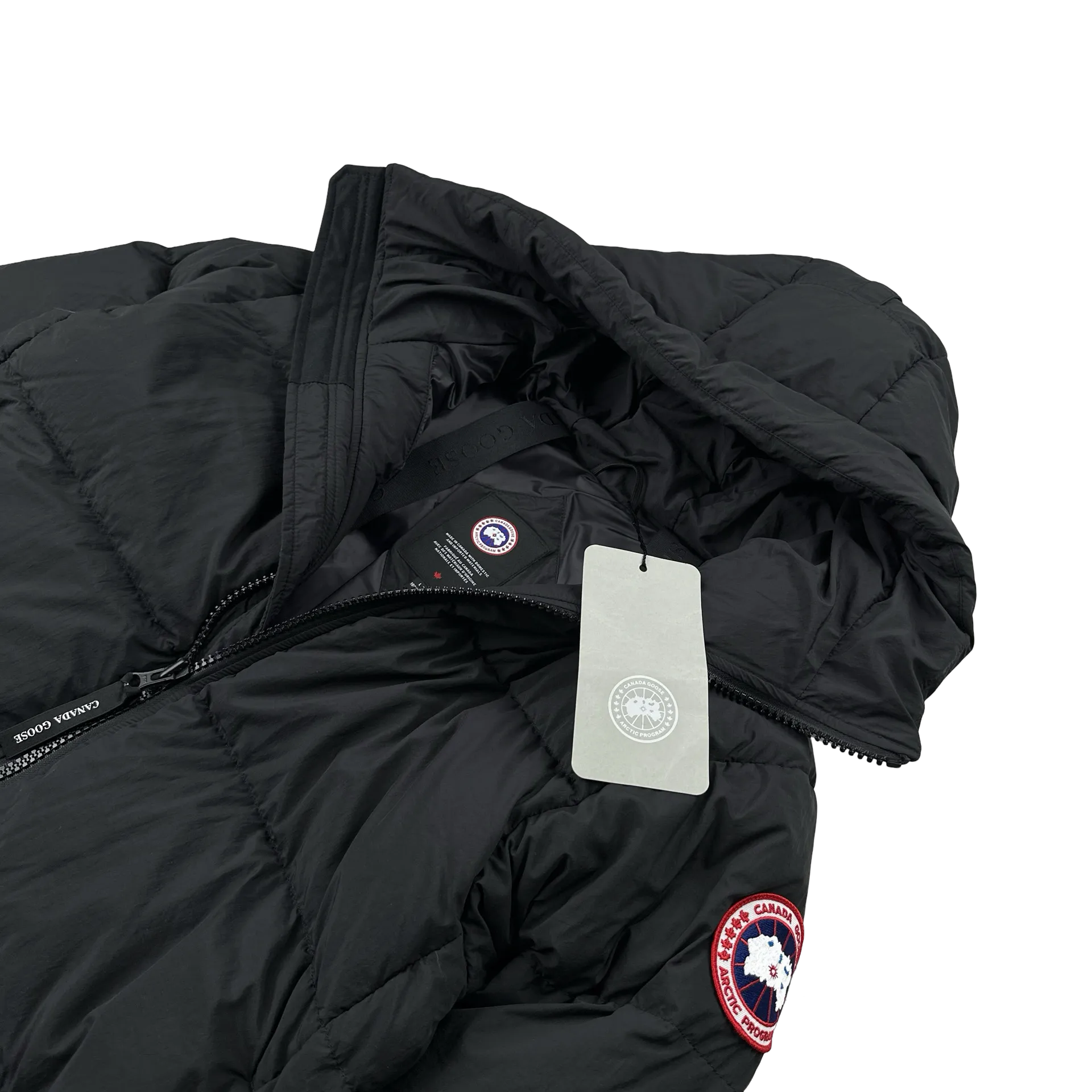 Canada Goose Black Premium Down Lawrence Puffer Jacket - Large