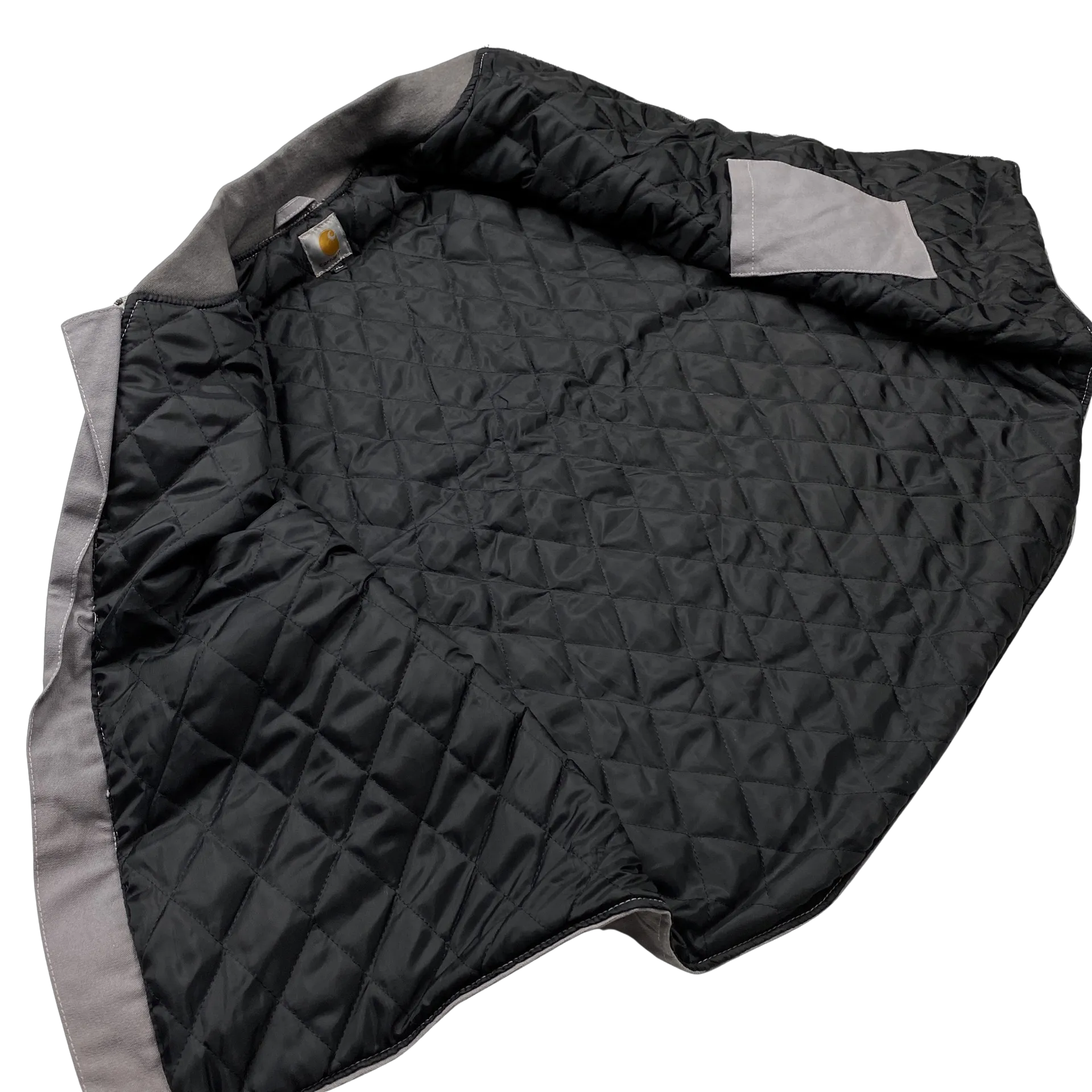 Carhartt Grey Reworked Quilted Gilet - XL