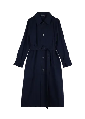 Clean long trench coat