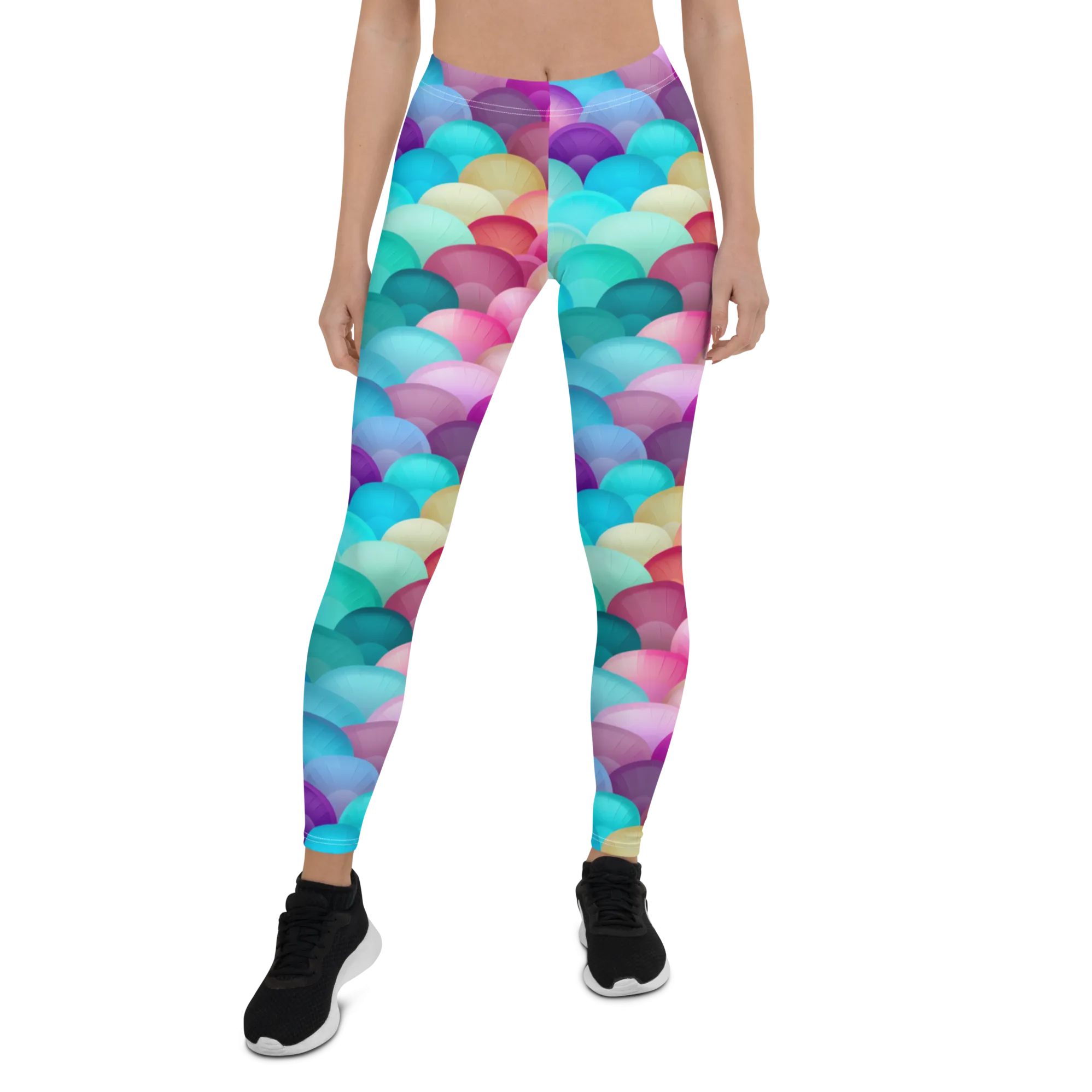 Colorful Fan Leggings