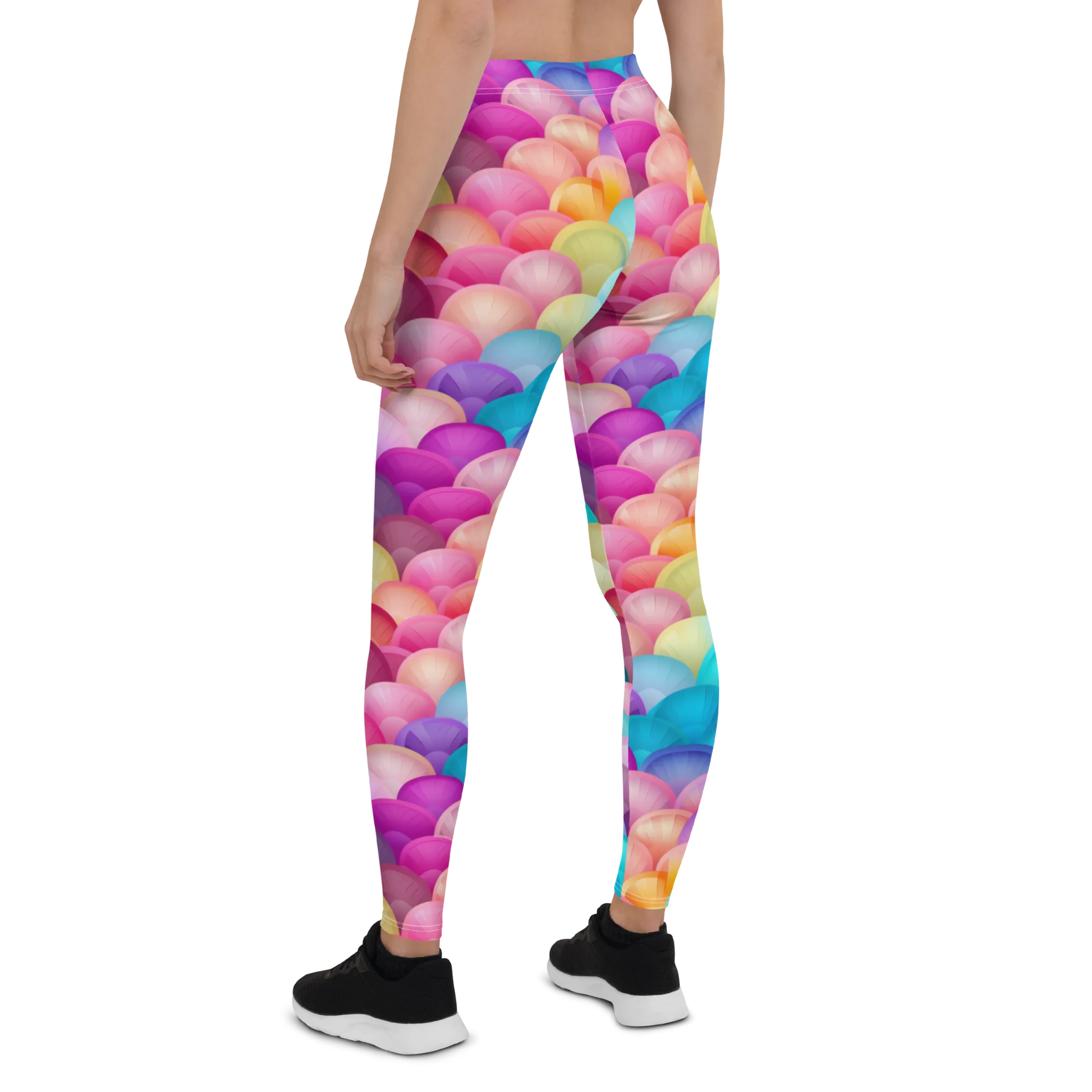 Colorful Fan Leggings