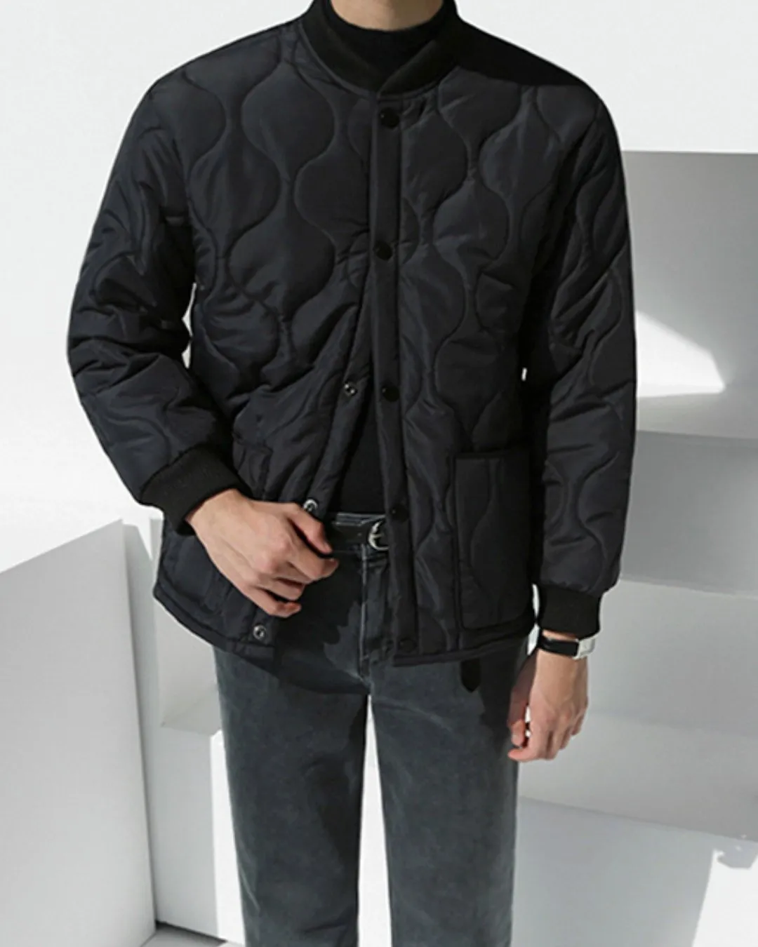 COLORLESS QUILTED JACKET KBQ0566