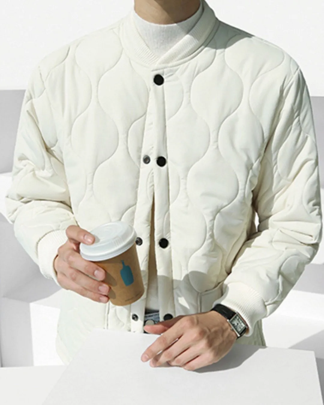 COLORLESS QUILTED JACKET KBQ0566