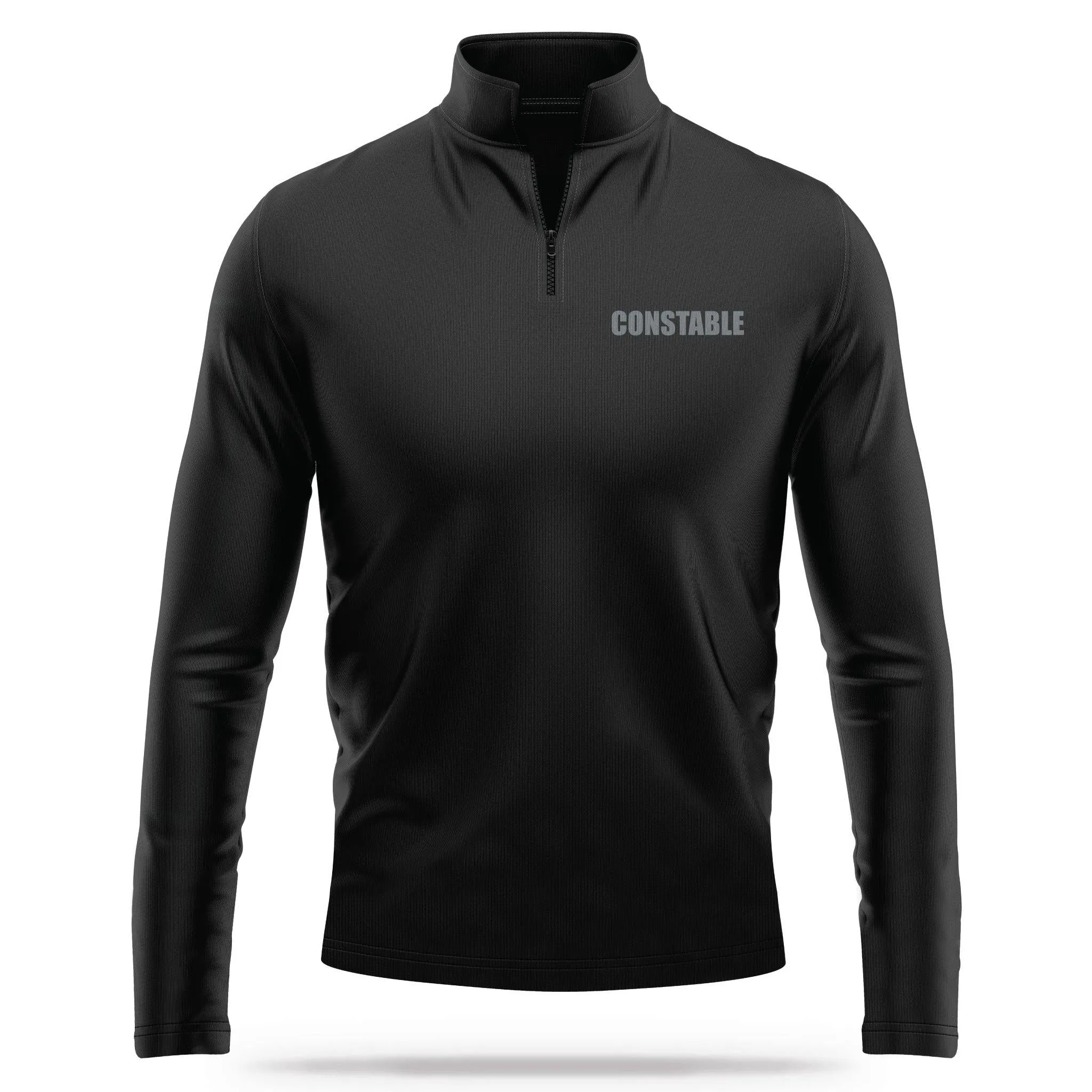 [CONSTABLE] Performance Quarter Zip [BLK/GRY]