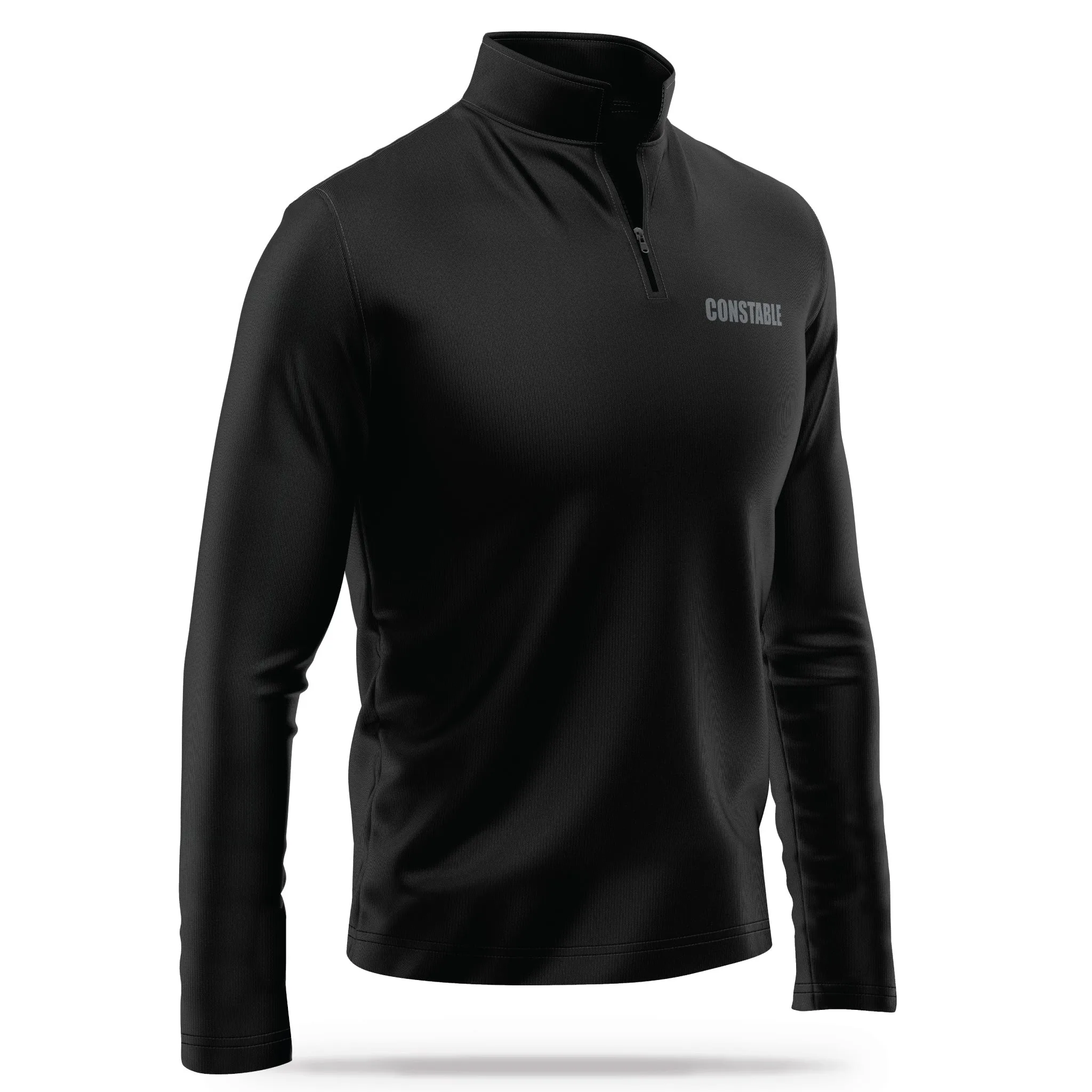 [CONSTABLE] Performance Quarter Zip [BLK/GRY]