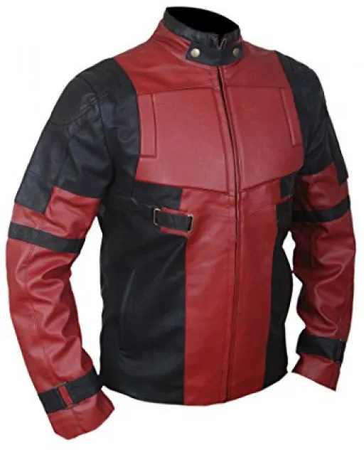 Deadpool Ryan Reynolds Genuine Leather Jacket