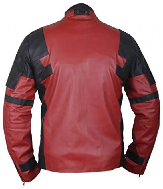 Deadpool Ryan Reynolds Genuine Leather Jacket