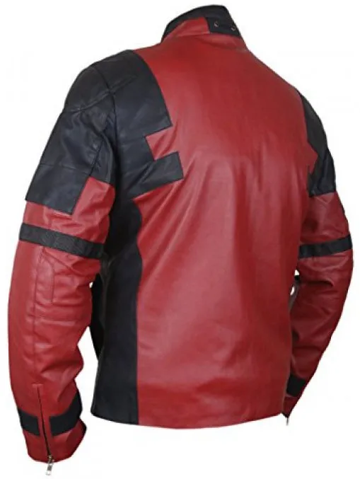 Deadpool Ryan Reynolds Genuine Leather Jacket