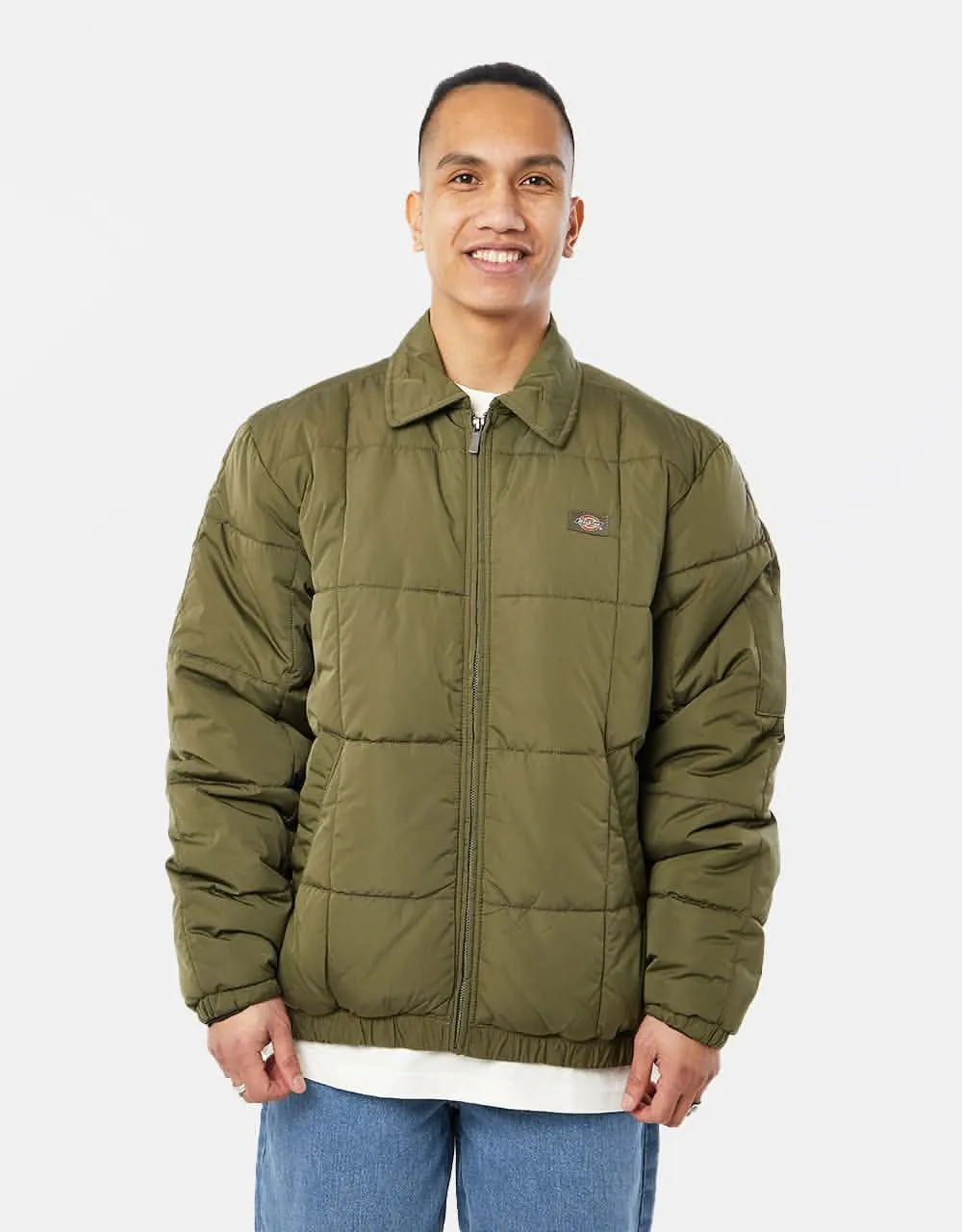 Dickies Eisenhower Puffer Jacket - Military Green