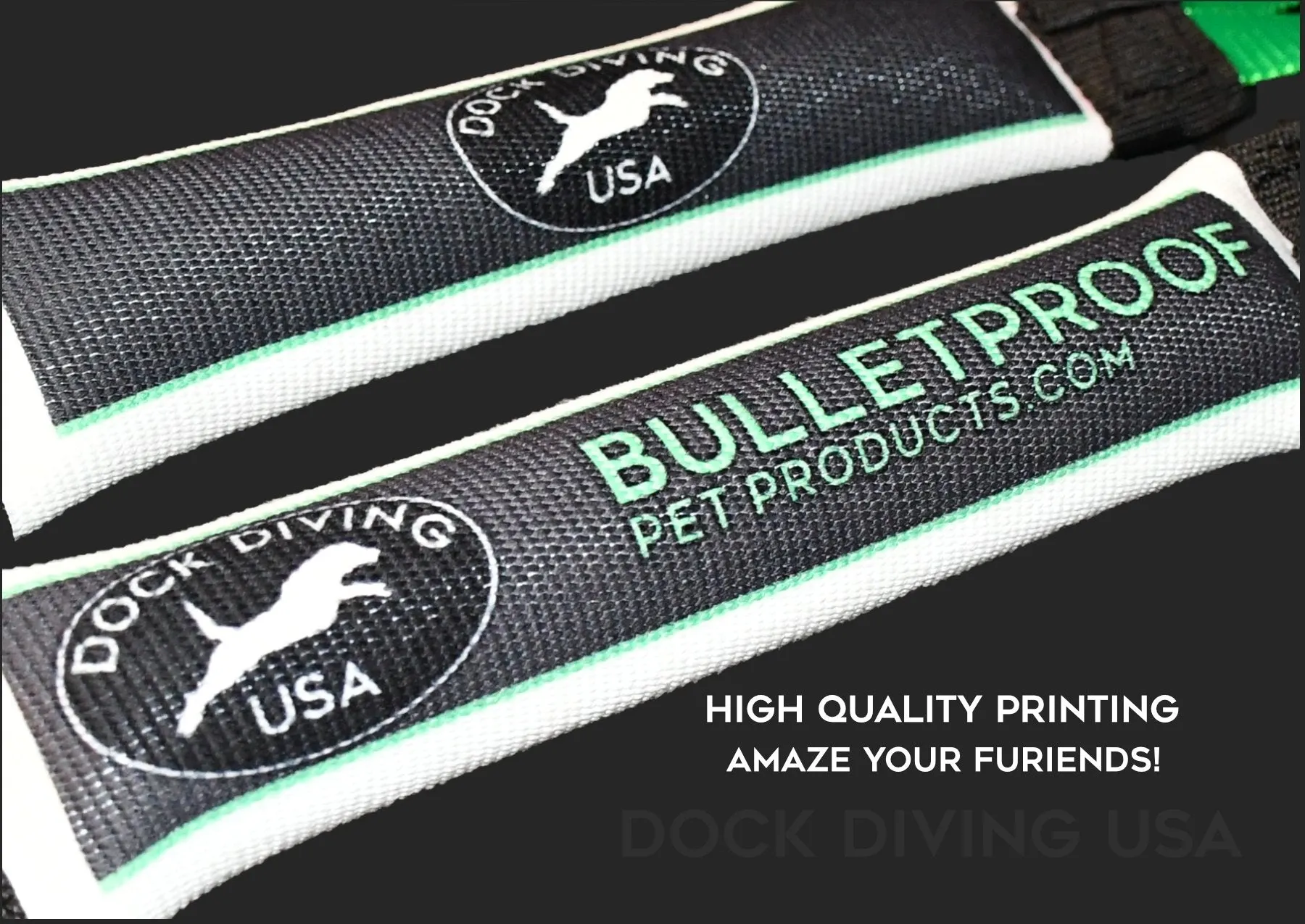 Dock Diving Bumper Tug - Competition Series Weighted - Customizable