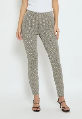 DSEninna Leggings - GLAZED GINGER CHECKED