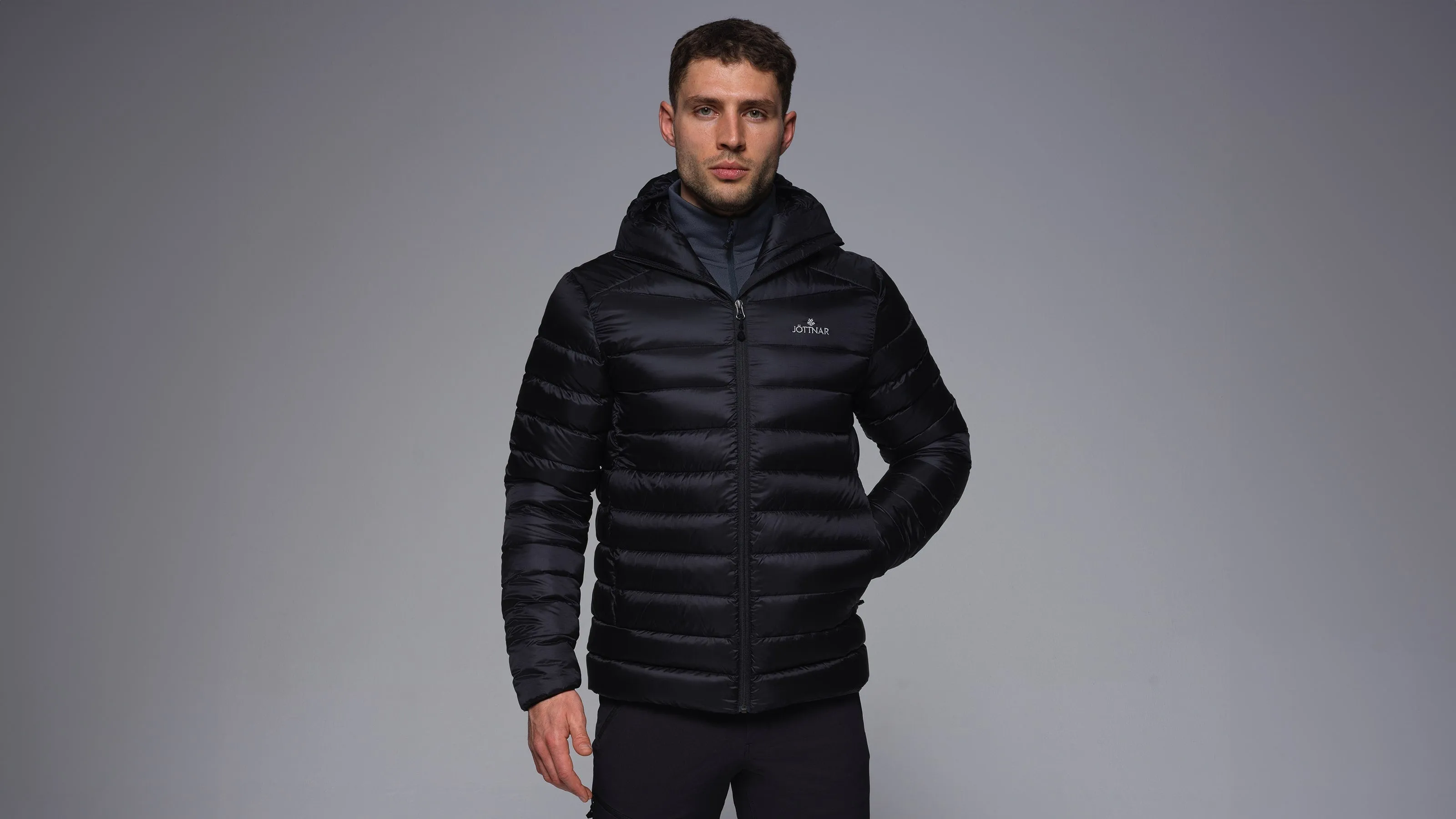 Fenrir Men's Lightweight Hooded Down Jacket