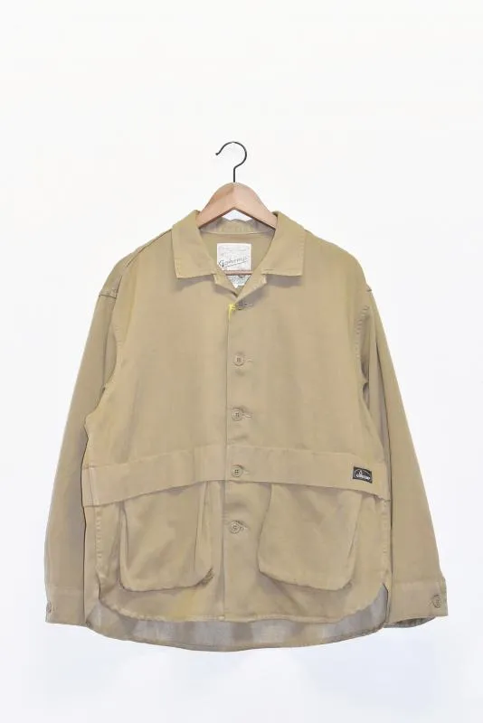 「GOHEMP」travel cargo shirts -pale khaki-