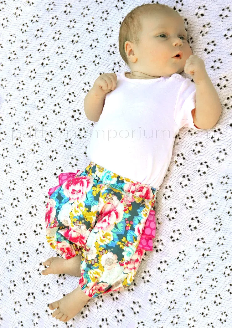 Harem Pants | Small Baby (1.5-3.4kg) Sewing Pattern