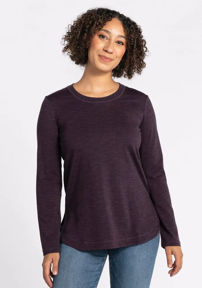 Hazel Tunic - Deep Plum