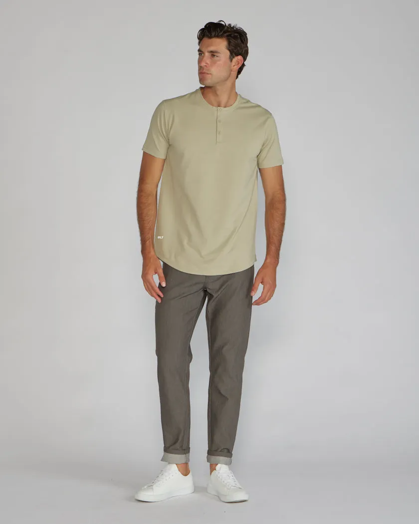 Henley Drop-Cut: LUX (Size M)