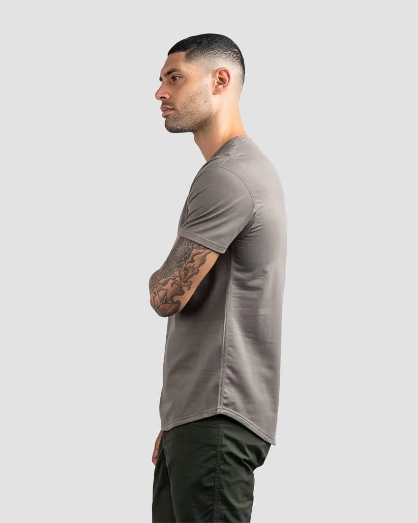 Henley Drop-Cut: LUX (Size M)