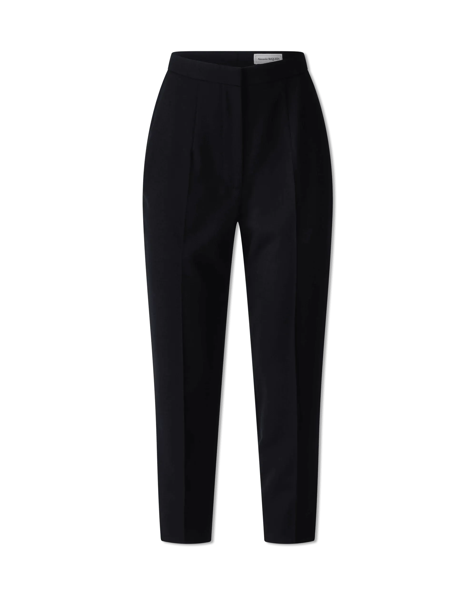 High-Waisted Slim Fit Pants