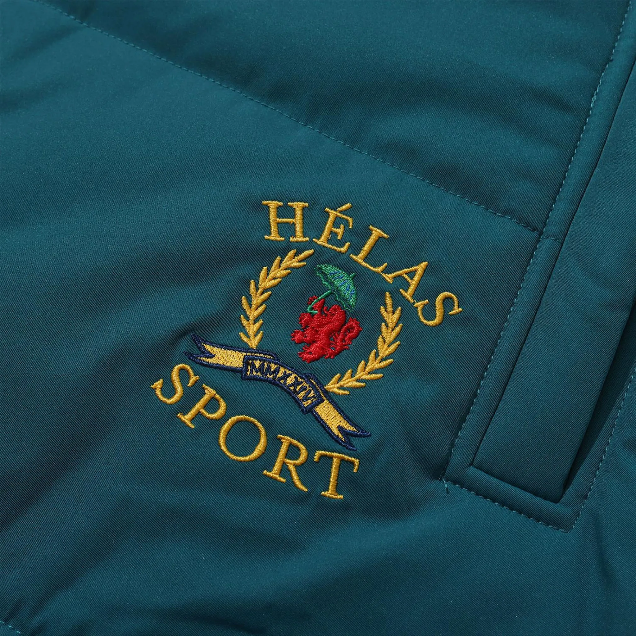 Hélas Caps - Sports Puffer Jacket - Teal Green