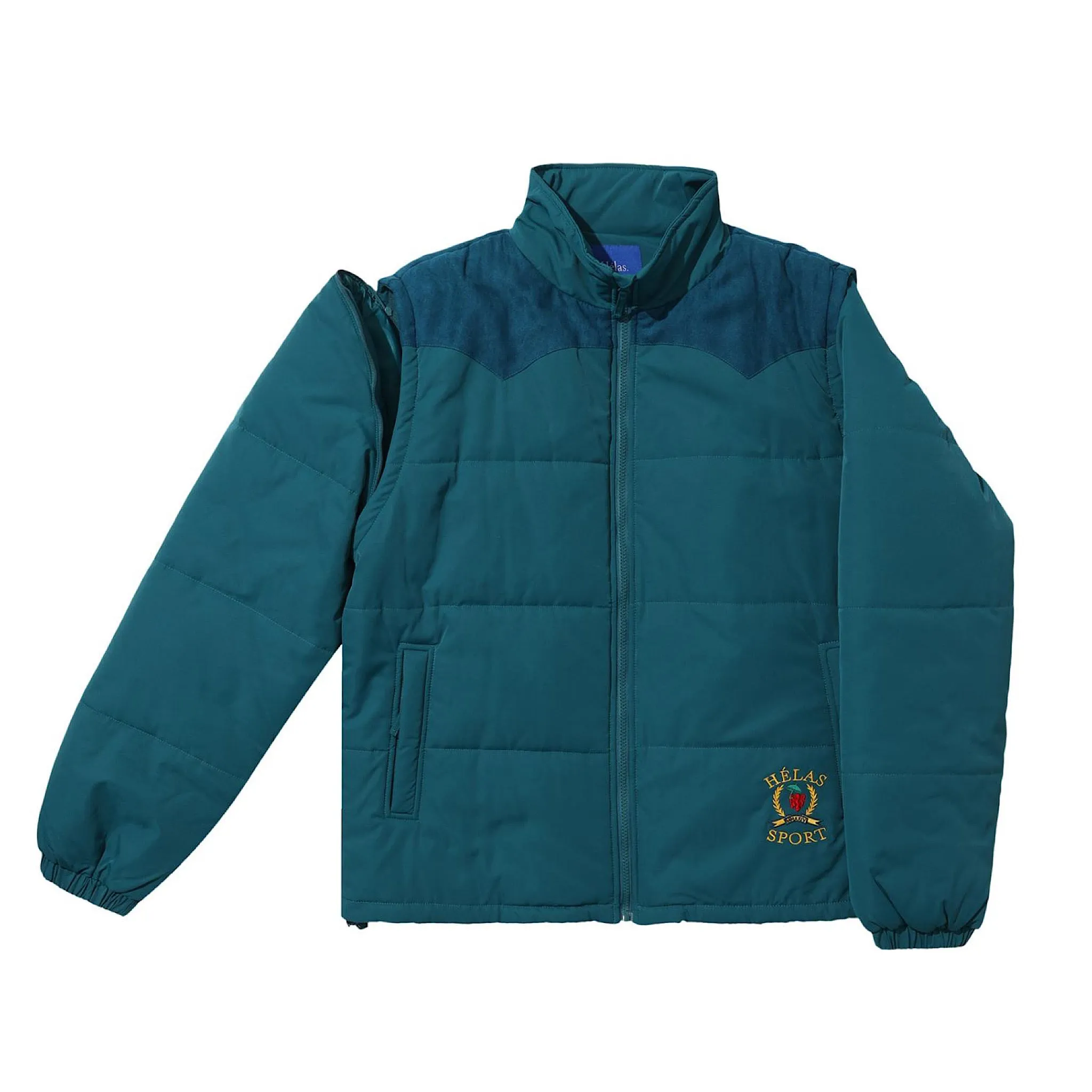 Hélas Caps - Sports Puffer Jacket - Teal Green