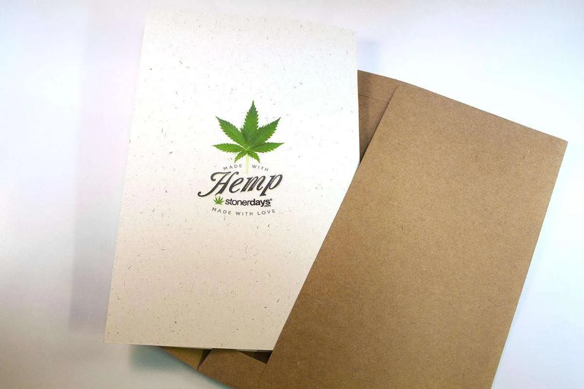 I BUD YOU HEMP GREETING CARD