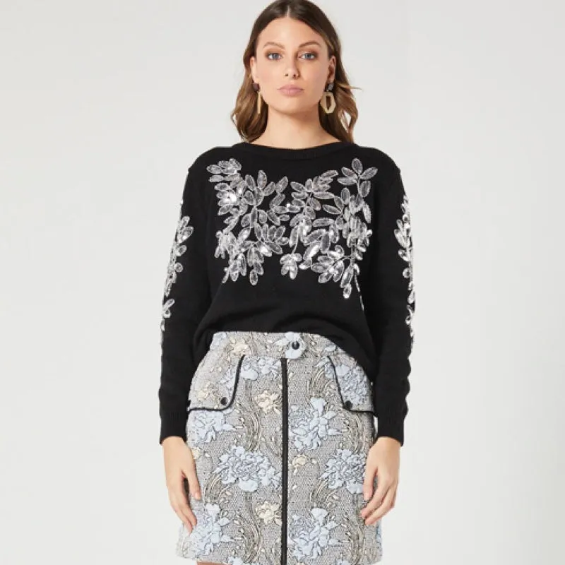 Jagger Embellished Knit - M - L