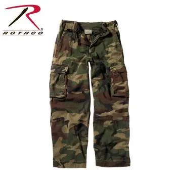 Kids Vintage Paratrooper Fatigue Pants