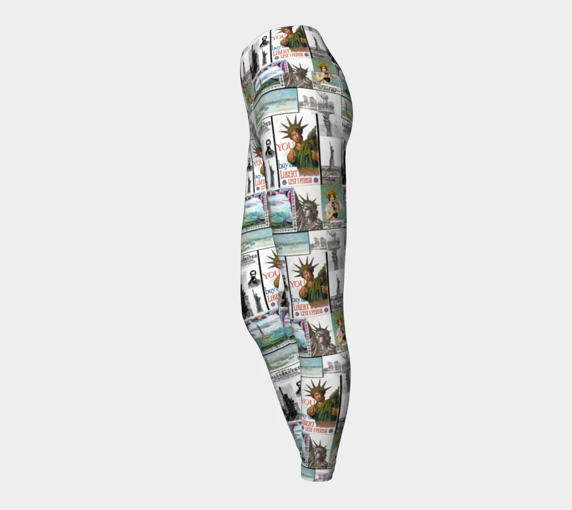 Lady Liberty Yoga Leggings