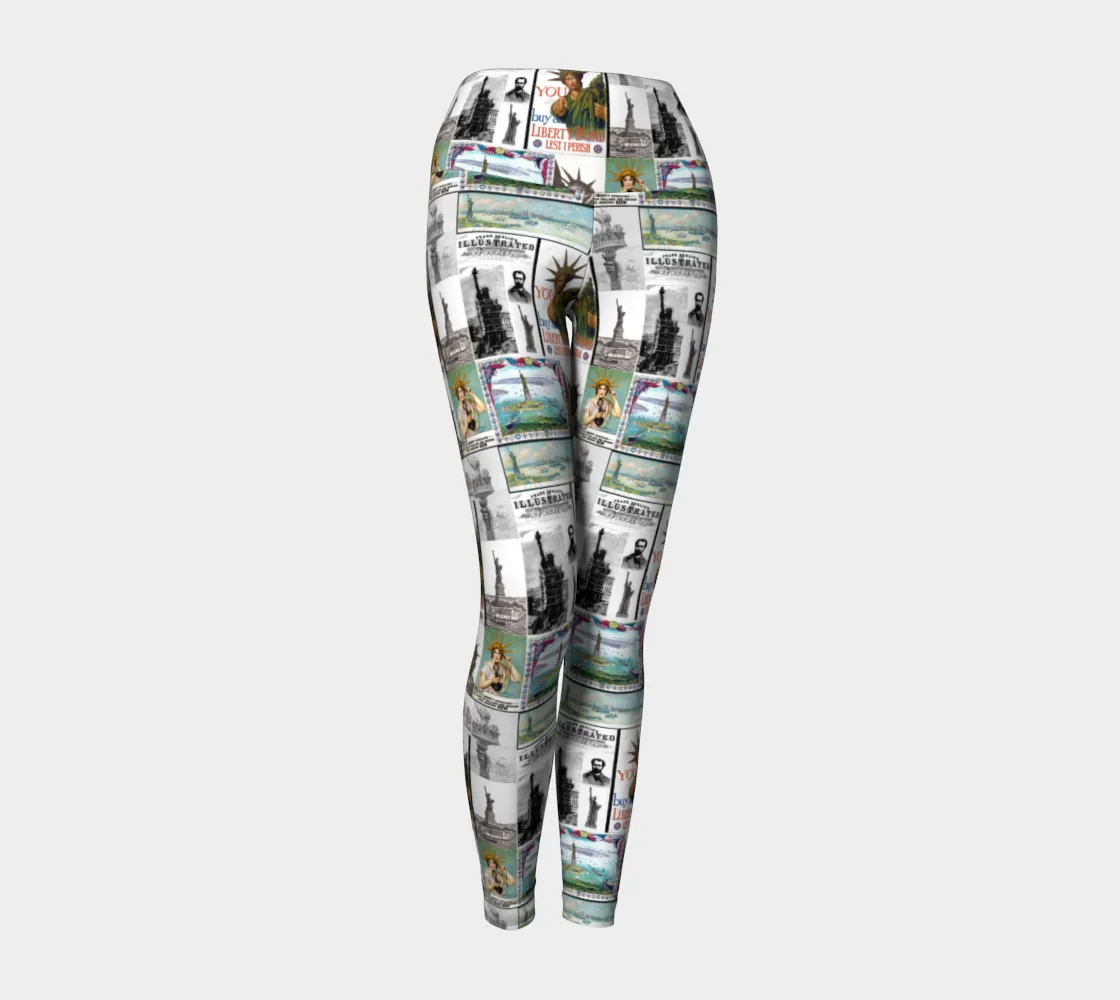 Lady Liberty Yoga Leggings