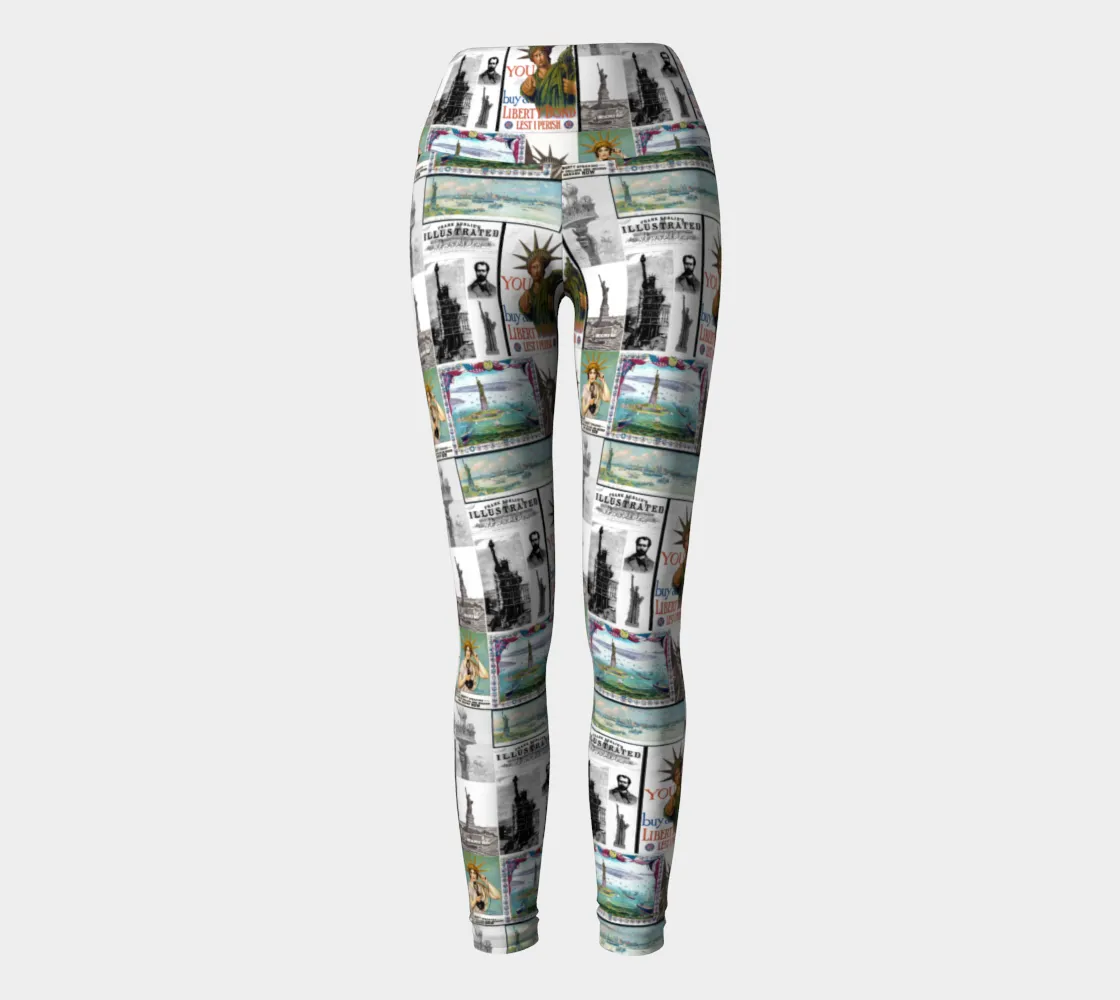 Lady Liberty Yoga Leggings