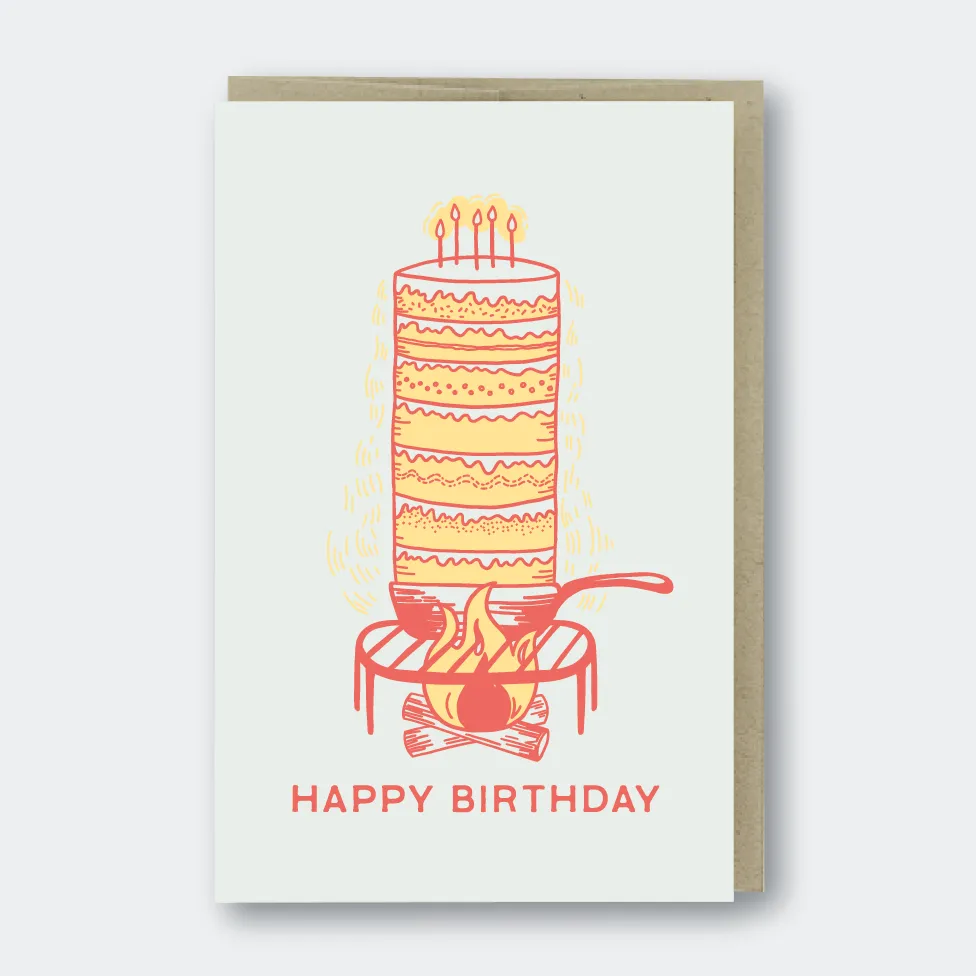 Layer Cake Greeting Card