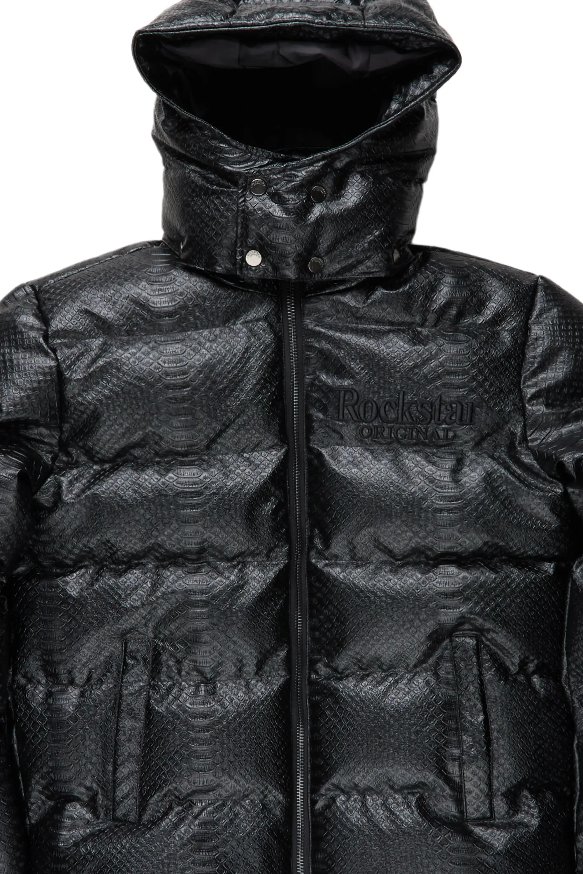 Luka Black Puffer Jacket