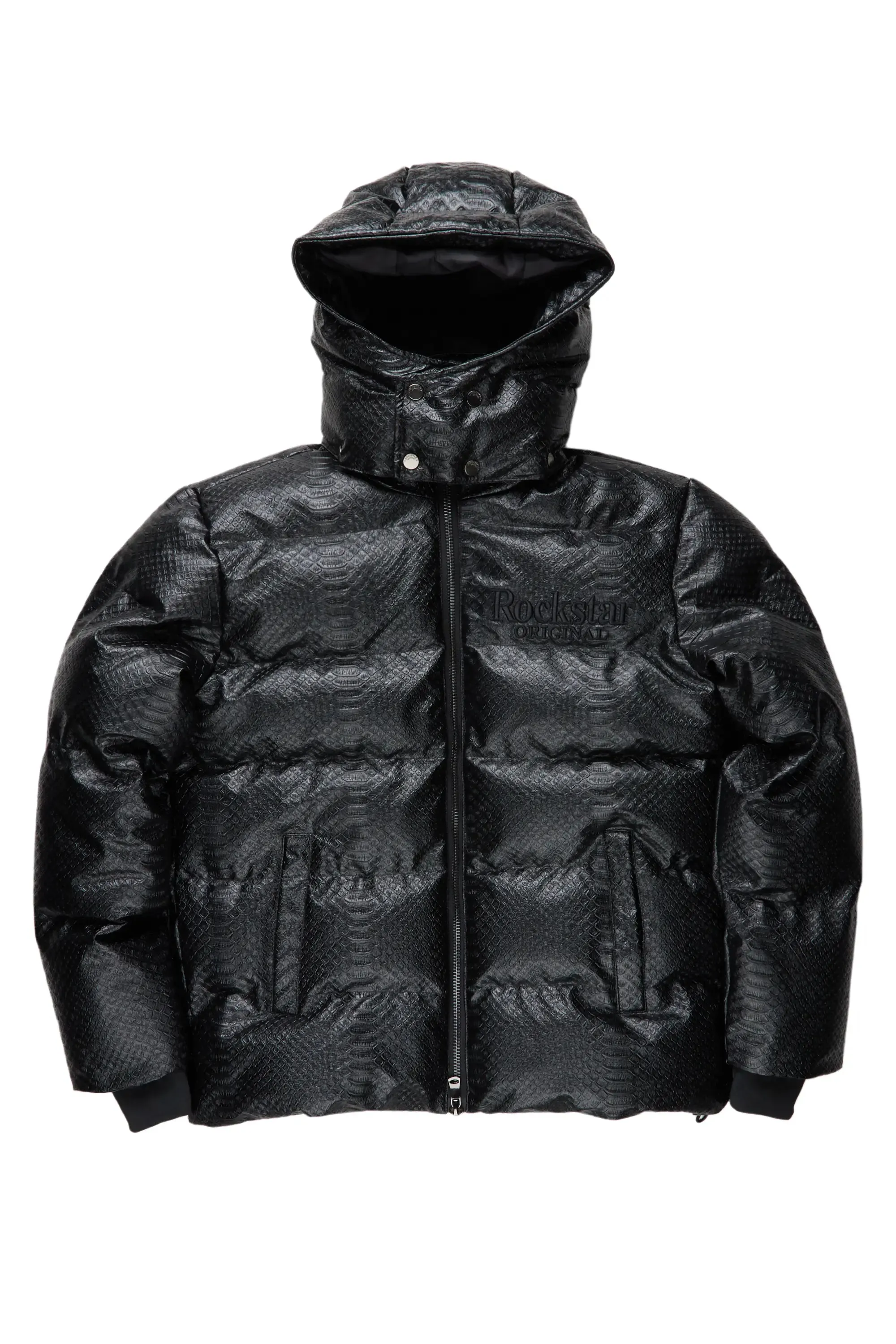 Luka Black Puffer Jacket