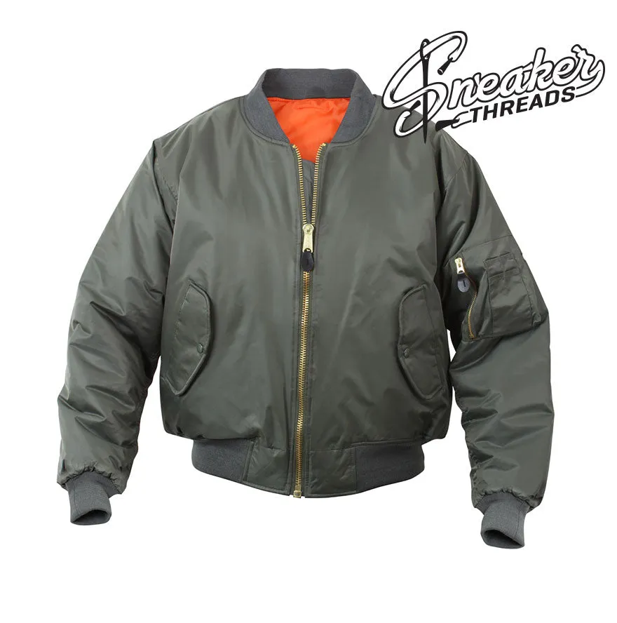 MA-1 Olive Flight Bomber Jacket