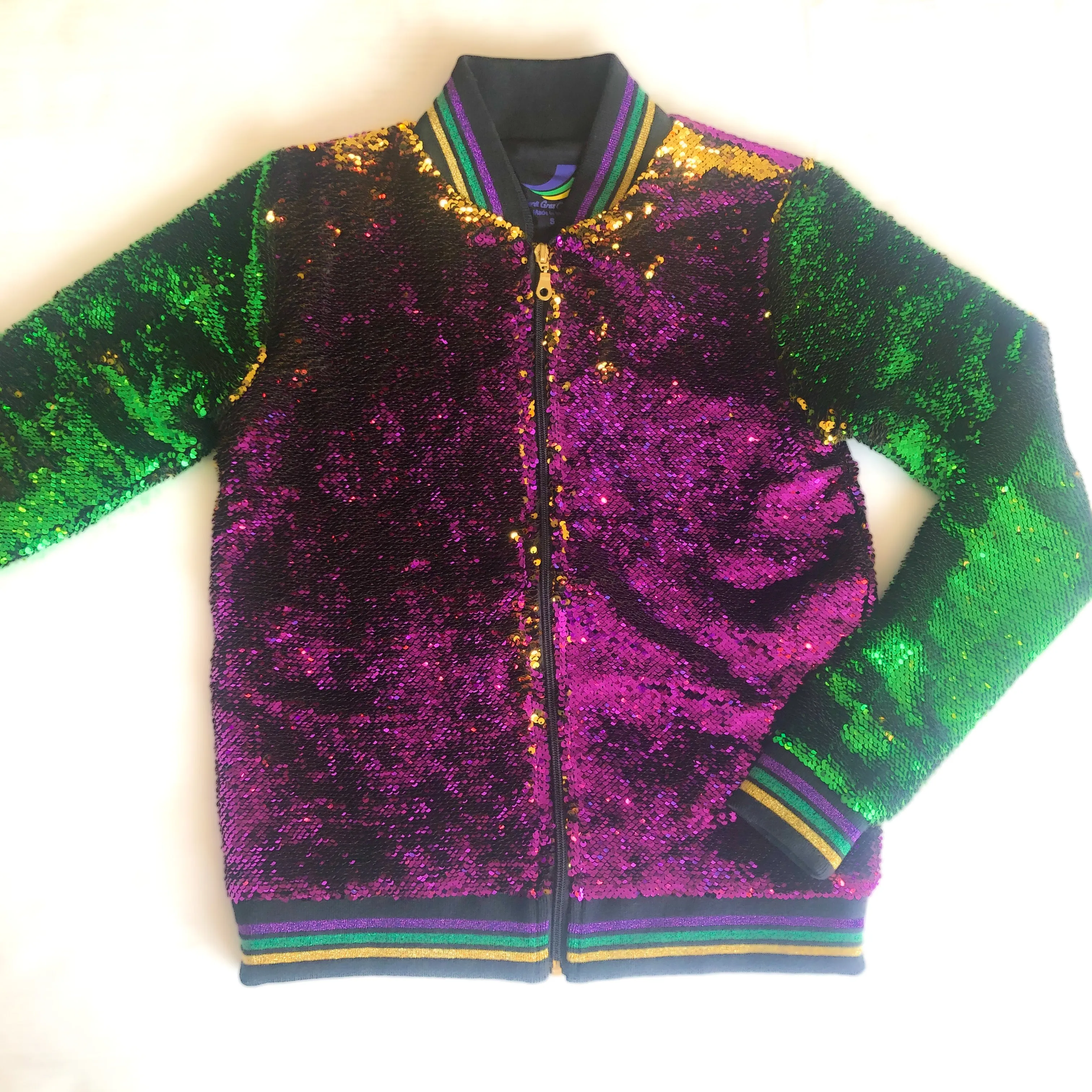 Mardi Gras Sequin Jacket