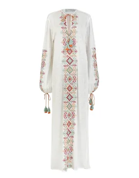 Mayfair Tunic Embroidered Maxi Dress