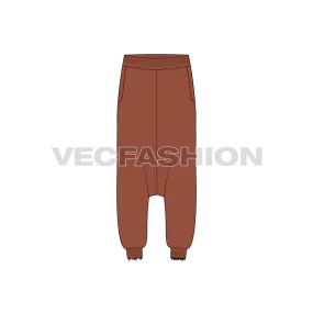 Mens Baggy Harem Pants