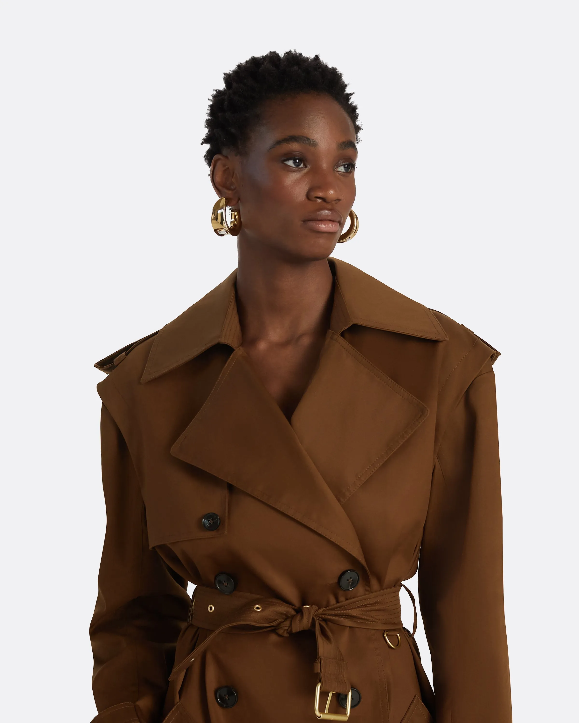 Merrik Deep Brown Modular Coat