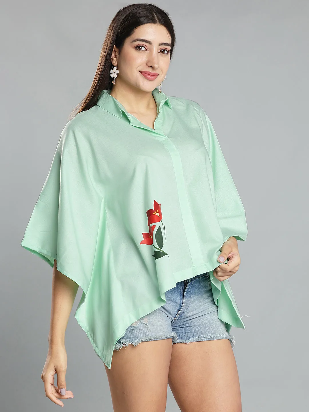 Mint Kaftan Top - RedStar